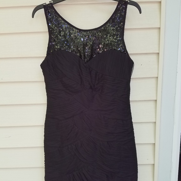 Scarlett Nite Dresses & Skirts - Scarlett Nite black sequined dress size 10
